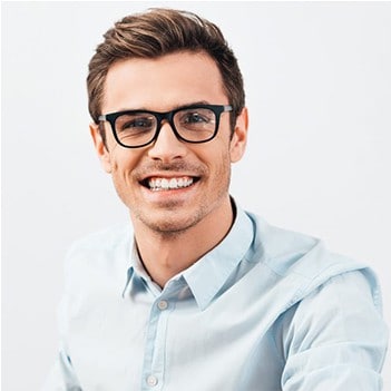 NGEP- A man wearing glasses and a blue shirt